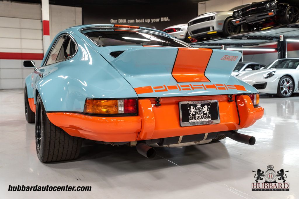 1973 Porsche 911 RSR Style Build - Gulf Tribute  - 22640099 - 43