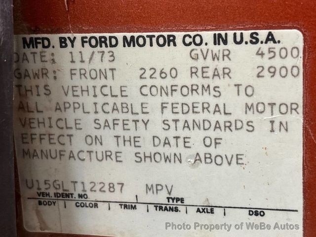 1974 Ford Bronco  - 23051501 - 29