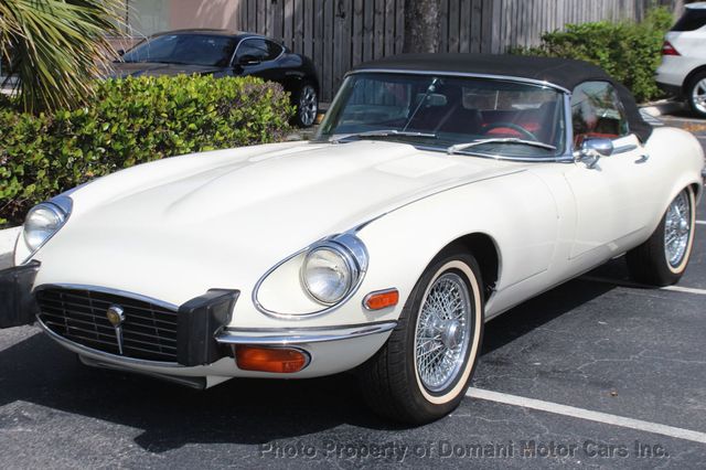 1974 Jaguar XKE  E-TYPE CONVERTIBLE V12 SERIES 3, 4 SPD MANUAL/ 4-CARBURETED - 22258947 - 99