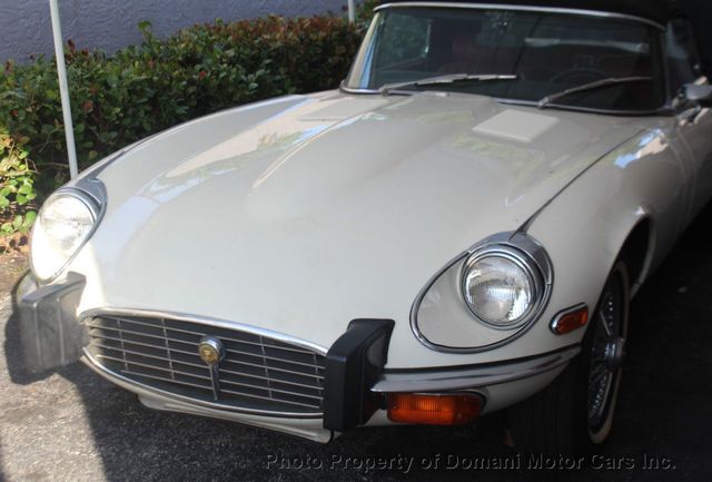 1974 Jaguar XKE  E-TYPE CONVERTIBLE V12 SERIES 3, 4 SPD MANUAL/ 4-CARBURETED - 22258947 - 1