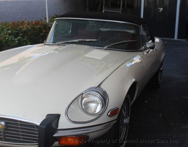 1974 Jaguar XKE  E-TYPE CONVERTIBLE V12 SERIES 3, 4 SPD MANUAL/ 4-CARBURETED - 22258947 - 47