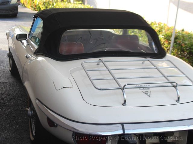 1974 Jaguar XKE  E-TYPE CONVERTIBLE V12 SERIES 3, 4 SPD MANUAL/ 4-CARBURETED - 22258947 - 72