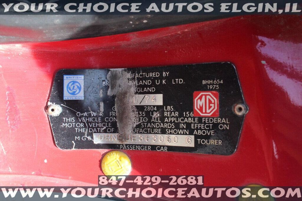 1974 MG MGB  - 22968964 - 20