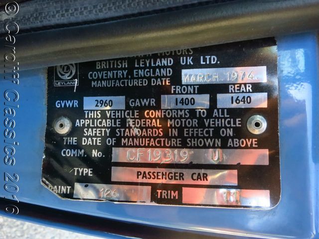 1974 Triumph TR6  - 14757771 - 21