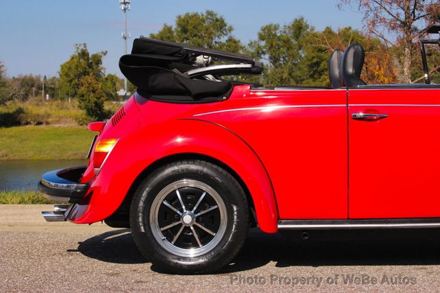 1974 Volkswagen Super Beetle Convertible - 22969571 - 49