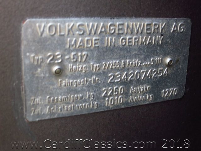 1974 Volkswagen T2 Bus Westfalia Campmobile - 15784858 - 21