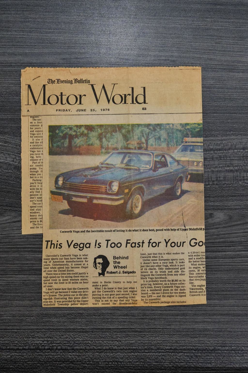 1975 Chevrolet Vega Cosworth 1 Owner, 45,000 Original Miles, 4 Speed - 21852303 - 42