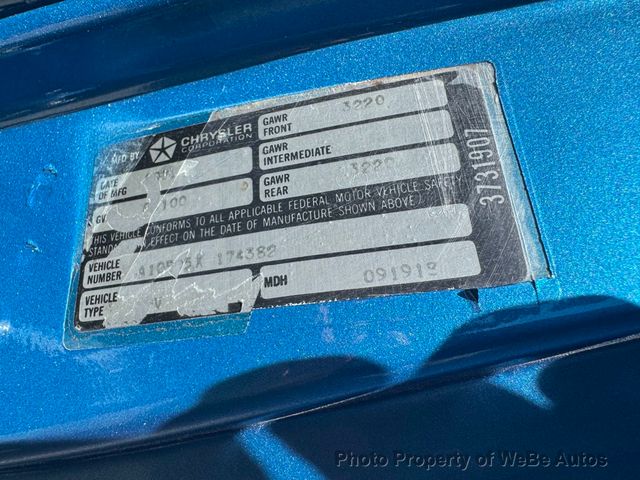 1975 Dodge Ramcharger For Sale  - 23051663 - 35