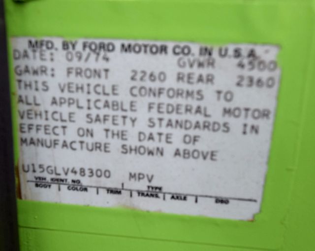 1975 Ford Bronco  - 17297521 - 45