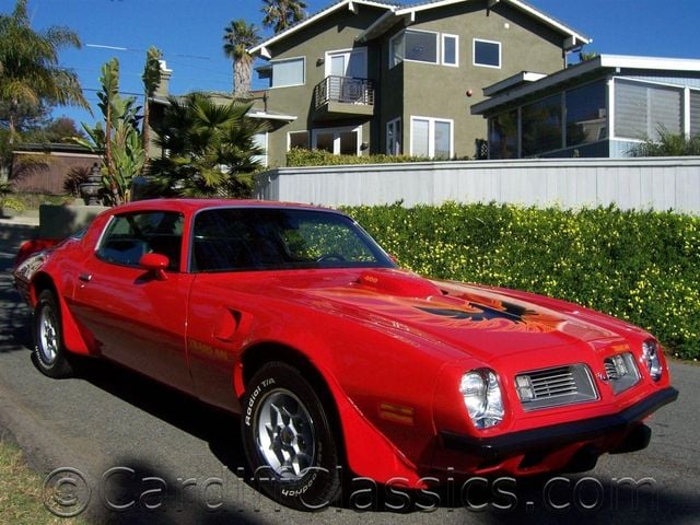 1975 Used Pontiac Trans Am 400 V-8 4 SPEED at Cardiff Classics Serving ...