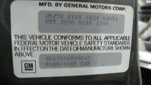 1976 Cadillac DEVILLE  - 17241011 - 90