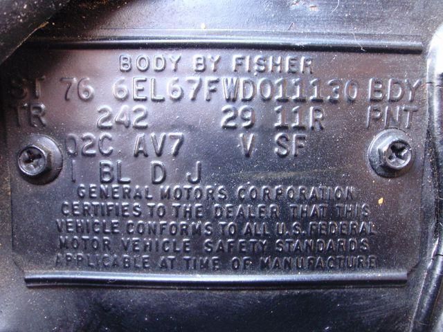 1976 Cadillac ELDORADO CONVERTIBLE - 6442319 - 59