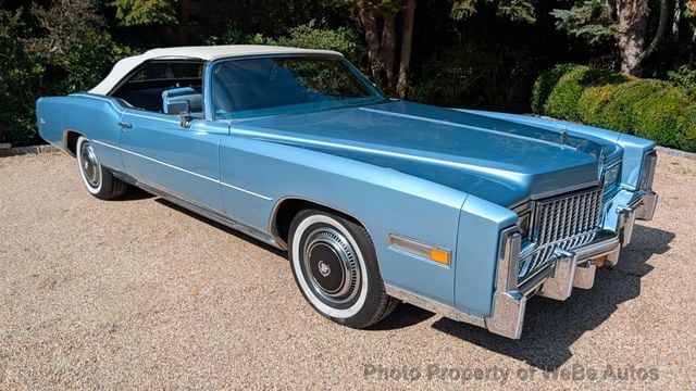 1976 Used Cadillac Eldorado Convertible For Sale at WeBe Autos