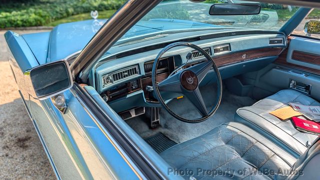 1976 Cadillac Eldorado Convertible For Sale - 22921569 - 19