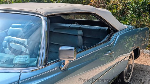 1976 Cadillac Eldorado Convertible For Sale - 22921569 - 31