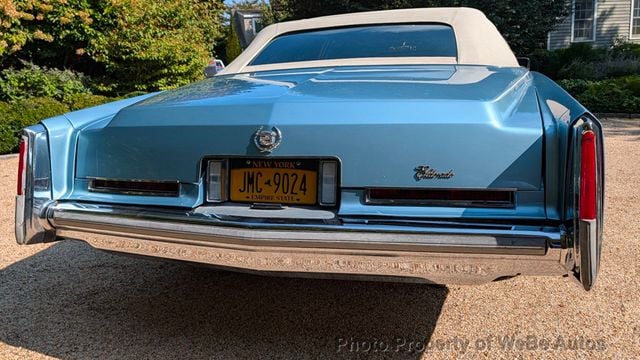 1976 Cadillac Eldorado Convertible For Sale - 22921569 - 4