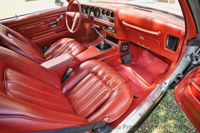 1976 Pontiac Formula Documented Survivor, Numbers Matching, 56K Miles - 23027898 - 9