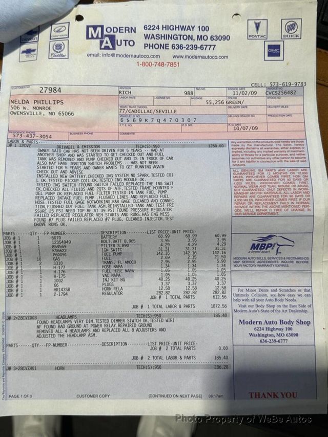1977 Cadillac Seville RENAISSANCE - 22894784 - 61