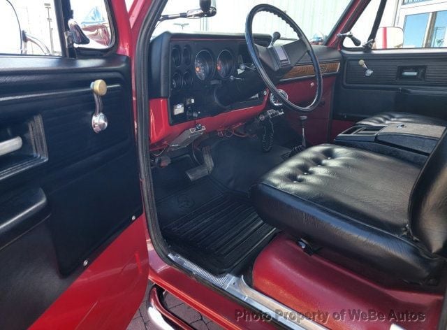 1977 Chevrolet K20 Custom Deluxe 4x4 Pickup For Sale - 22906914 - 13