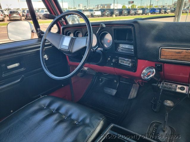 1977 Chevrolet K20 Custom Deluxe 4x4 Pickup For Sale - 22906914 - 15