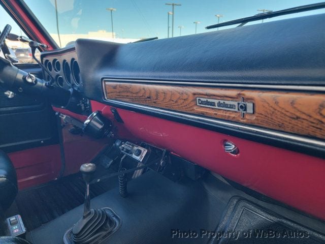 1977 Chevrolet K20 Custom Deluxe 4x4 Pickup For Sale - 22906914 - 18