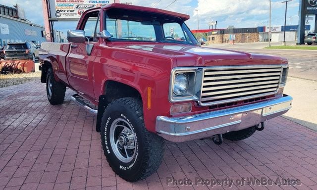 1977 Chevrolet K20 Custom Deluxe 4x4 Pickup For Sale - 22906914 - 3