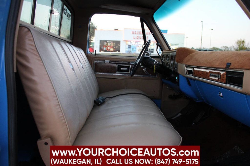 1977 Chevrolet Silverado C10 Series C10 - 22630938 - 17