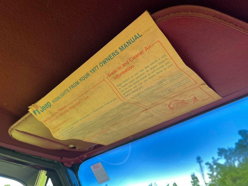 1977 Jeep Wagoneer Rare 1-Owner 401 with Great Factory Options 4x4 Waggy - 22963970 - 57