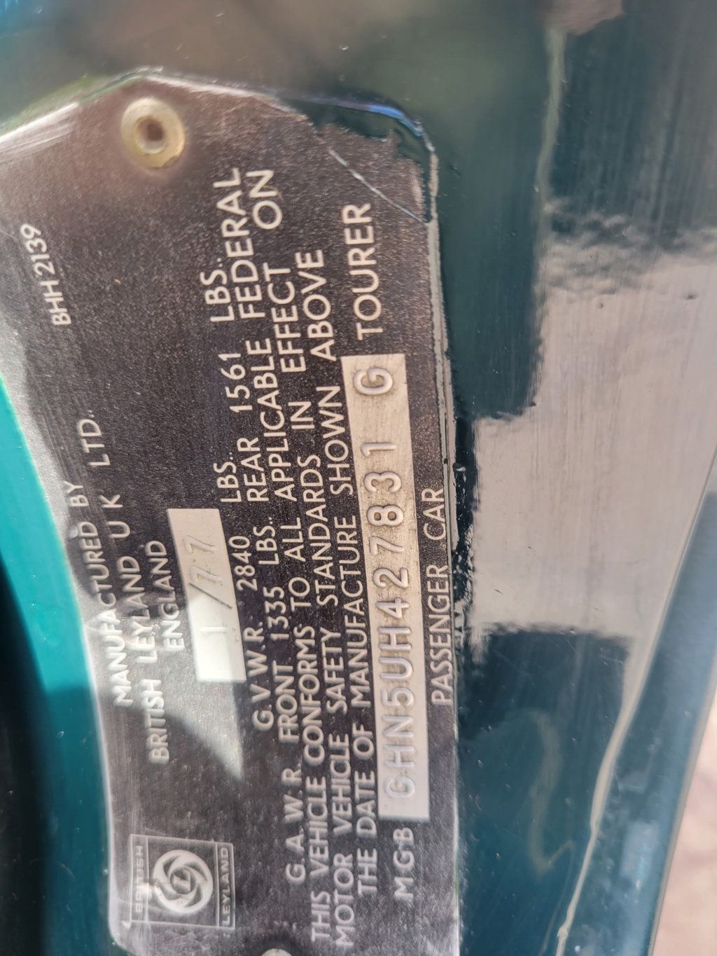 1977 MG MGB 77 MG MGB Convertible! 1 Owner, CA Car! Beautiful - 22876613 - 37