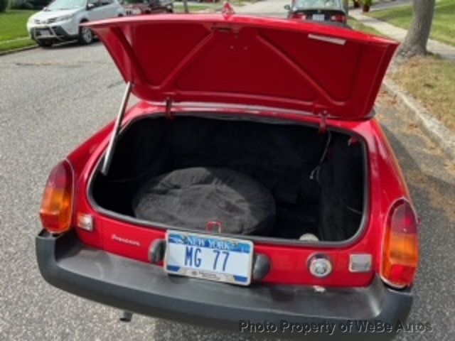 1977 MG MGB Convertible For Sale - 22623183 - 12