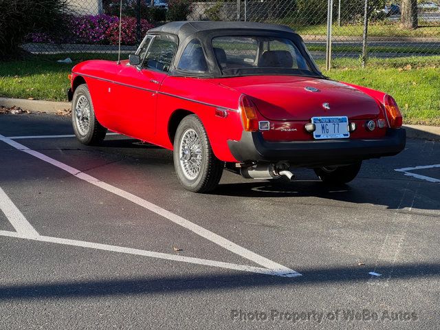 1977 MG MGB Convertible For Sale - 22623183 - 4