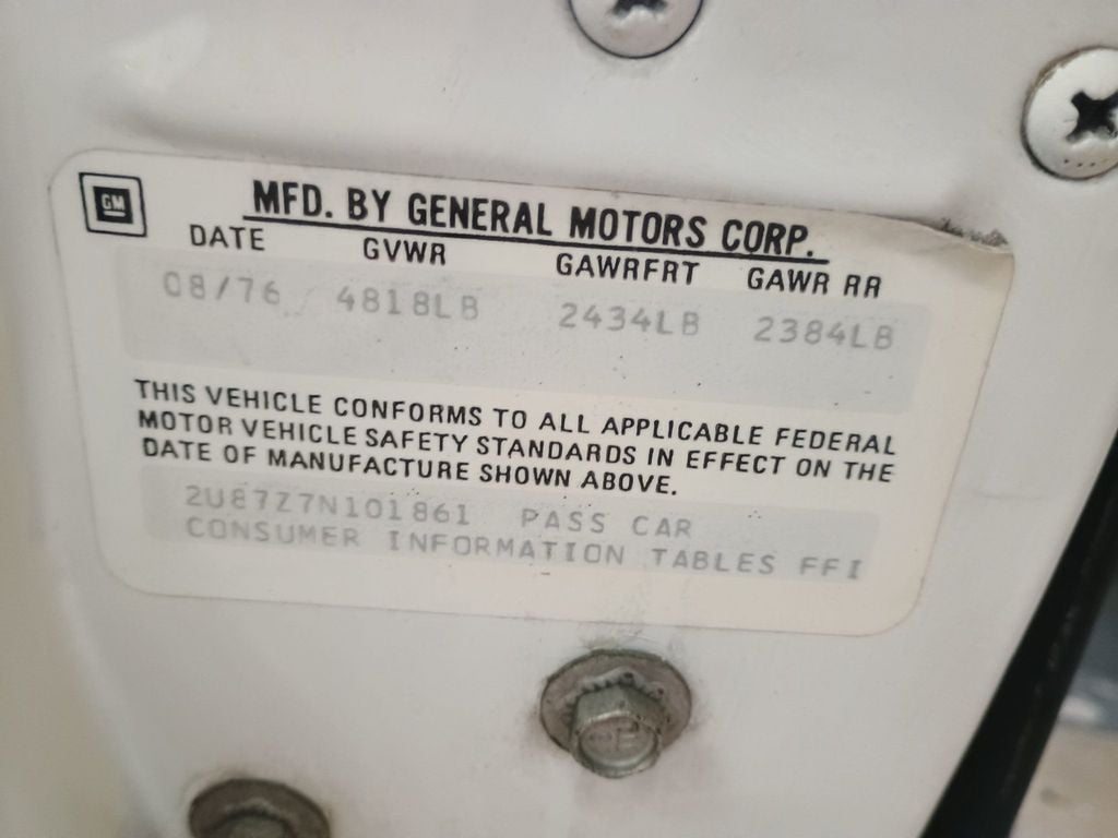 1977 Pontiac Firebird Formula WS6 - 22955817 - 64