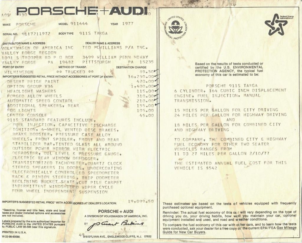 1977 Porsche 911 S Targa  - 22118444 - 88