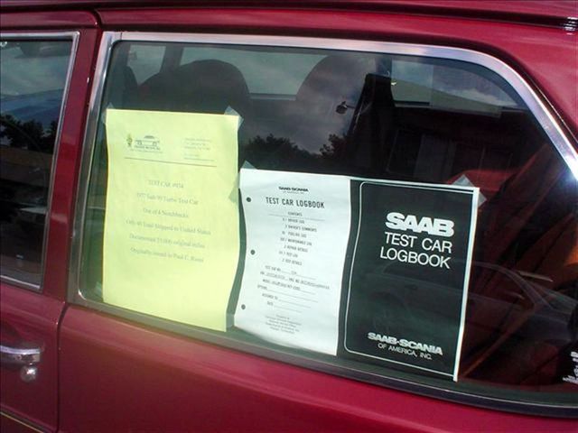 1977 Saab 99 Factory Turbo Test Car - 9125205 - 20