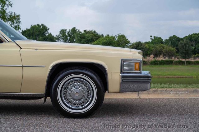 1978 Cadillac Coupe Deville 44,255 Original Miles - 22479555 - 45