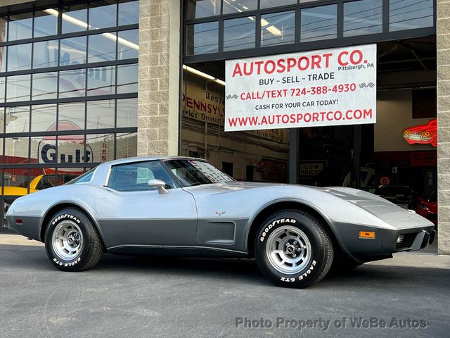 1978 Chevrolet Corvette L-82 Silver Anniversary Edition - 22535329 - 0