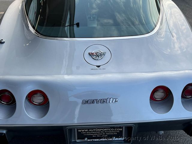 1978 Chevrolet Corvette L-82 Silver Anniversary Edition - 22535329 - 12