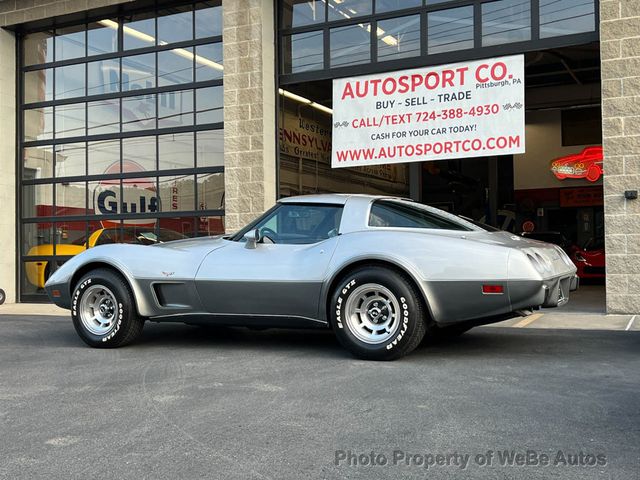 1978 Chevrolet Corvette L-82 Silver Anniversary Edition - 22535329 - 22