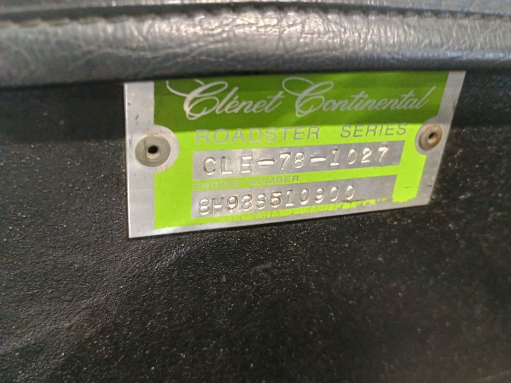 1978 Clenet Series 1 Roadster 51/250 - 23036173 - 65