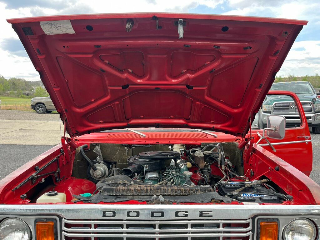 1978 Dodge D100 Rare Piece of Mopar History 1-Year Only Diesel 4-speed manual - 23022481 - 35