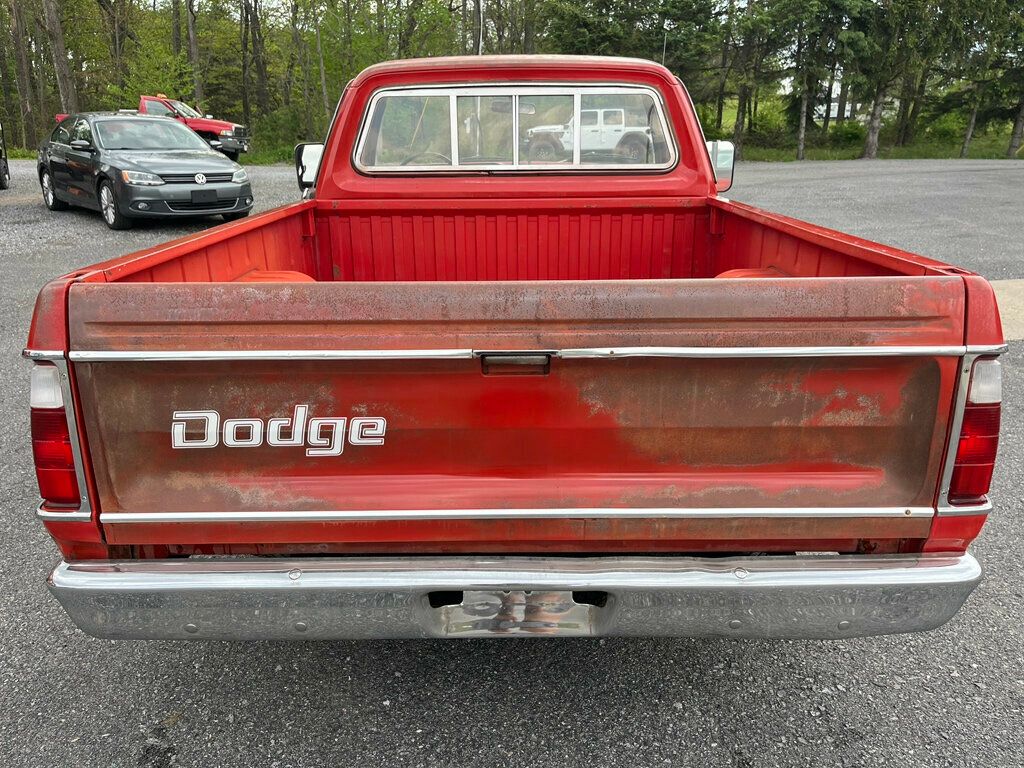 1978 Dodge D100 Rare Piece of Mopar History 1-Year Only Diesel 4-speed manual - 23022481 - 4