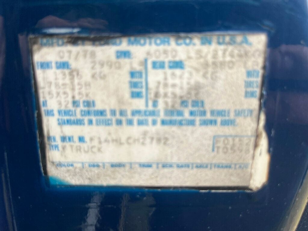 1978 Ford F-150  - 22927583 - 37