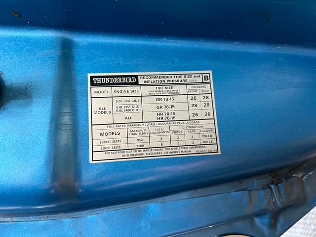 1978 Ford Thunderbird For Sale - 22353653 - 53