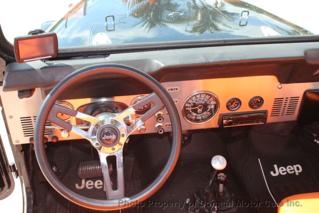 1978 Jeep CJ7 1978  CJ7 RESTOMODE 4WD CONVERTIBLE 350 AUTO - 21296574 - 10