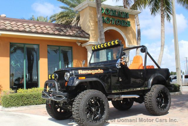 1978 Jeep CJ7 1978  CJ7 RESTOMODE 4WD CONVERTIBLE 350 AUTO - 21296574 - 1