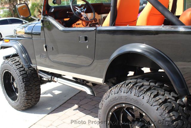 1978 Jeep CJ7 1978  CJ7 RESTOMODE 4WD CONVERTIBLE 350 AUTO - 21296574 - 25