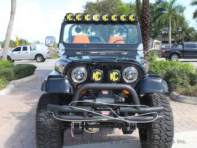 1978 Jeep CJ7 1978  CJ7 RESTOMODE 4WD CONVERTIBLE 350 AUTO - 21296574 - 2