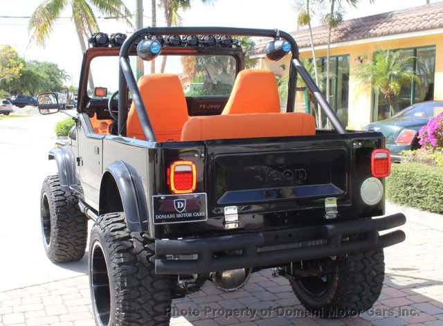 1978 Jeep CJ7 1978  CJ7 RESTOMODE 4WD CONVERTIBLE 350 AUTO - 21296574 - 29