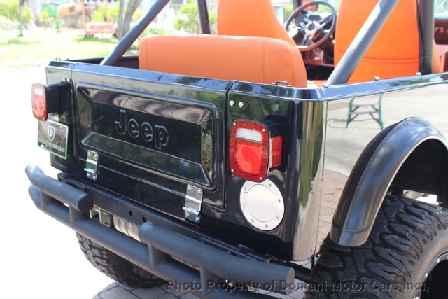 1978 Jeep CJ7 1978  CJ7 RESTOMODE 4WD CONVERTIBLE 350 AUTO - 21296574 - 31