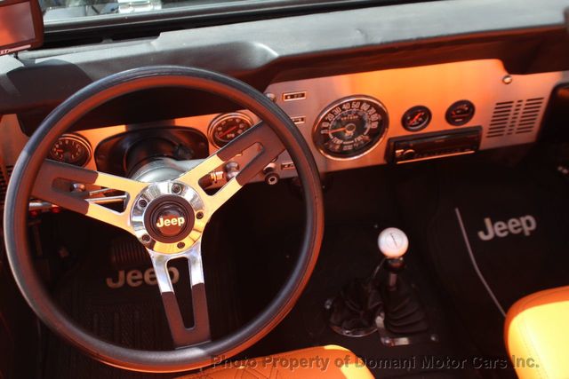 1978 Jeep CJ7 1978  CJ7 RESTOMODE 4WD CONVERTIBLE 350 AUTO - 21296574 - 37